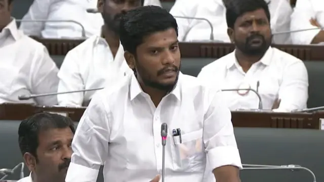 அறநிலையத்துறை மீதான உதயநிதி ஸ்டாலினின் குற்றச்சாட்டுக்கு அமைச்சர் ரமேஷ் பதிலளித்தார்.
